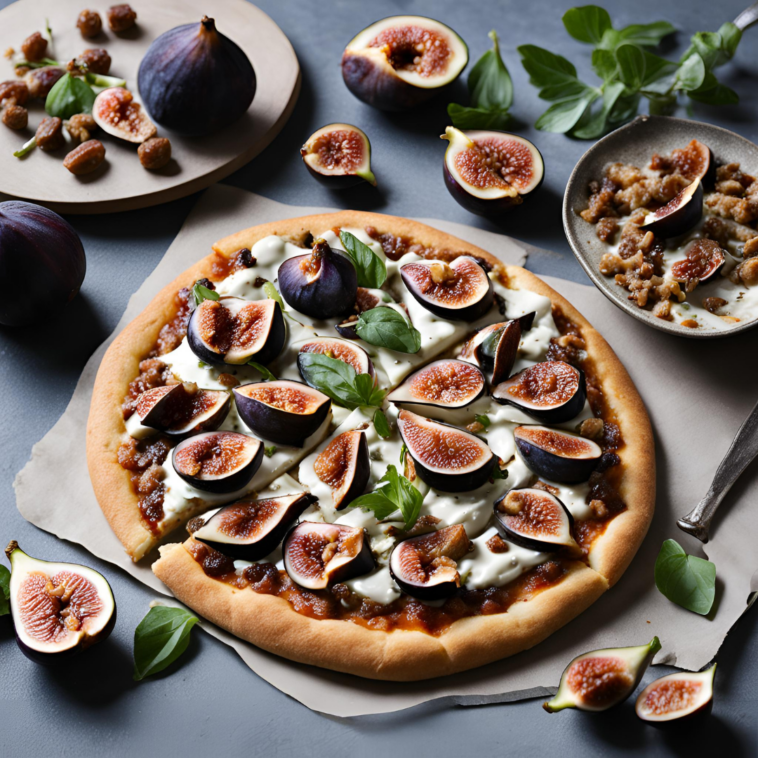 pizza mascarpone et figues